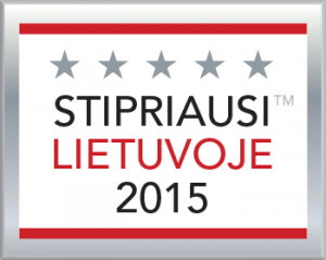 Stipriausi Lietuvoje 2015